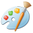 Microsoft Paint program icon