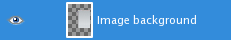 GIMP layer "Image background"