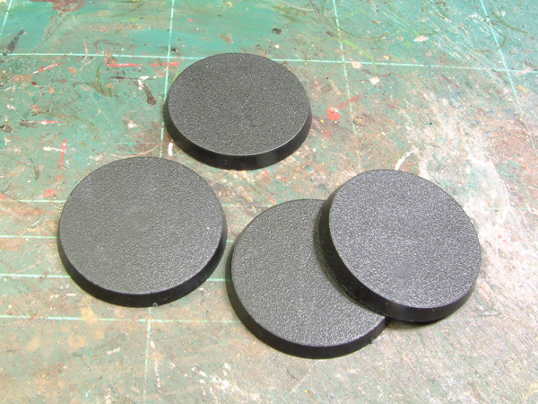 Empty 40-mm bases